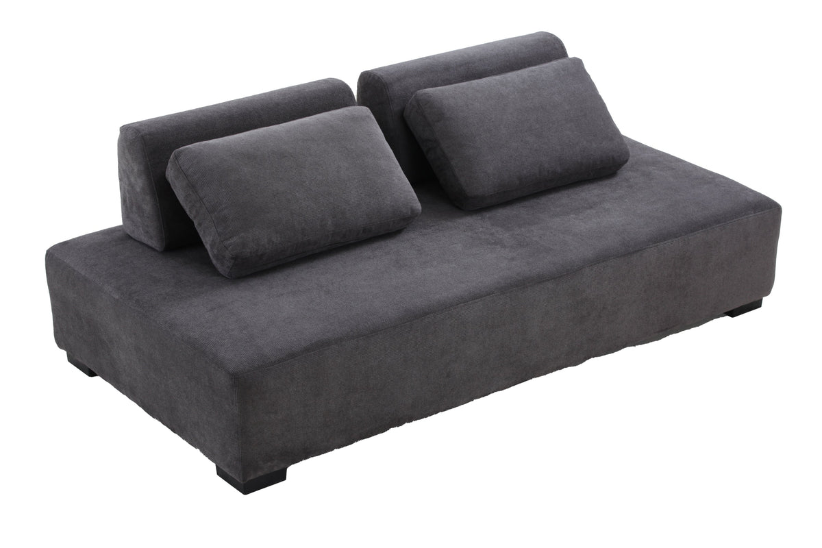 85.4'' Minimalist Sofa 3-Seater Couch for Apartment, Business Lounge,