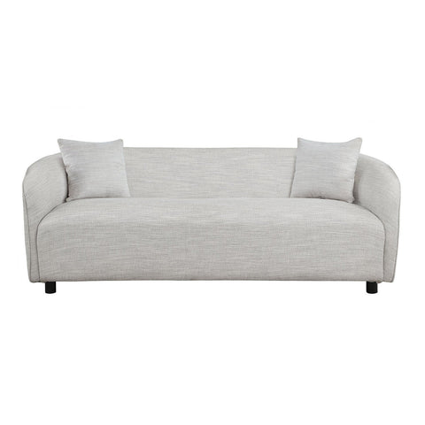 3 Seater Sofa Comfy Sofa for Living Room, Bouclé Couch Grey