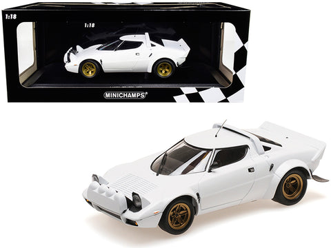 1974 Lancia Stratos White Limited Edition to 300 pieces Worldwide 1/18