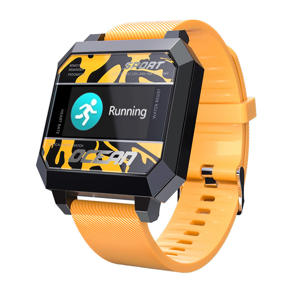 Heart Rate Blood Pressure Oximeter Step Smart Sports Watch