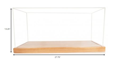 11.375inches x 27.75inches x 13.25inches Display Case for Midsize