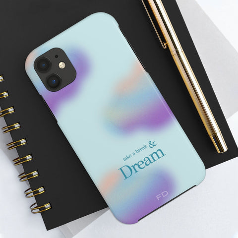 Take a Break and Dream Touch Case for iPhone with Wireless Charging