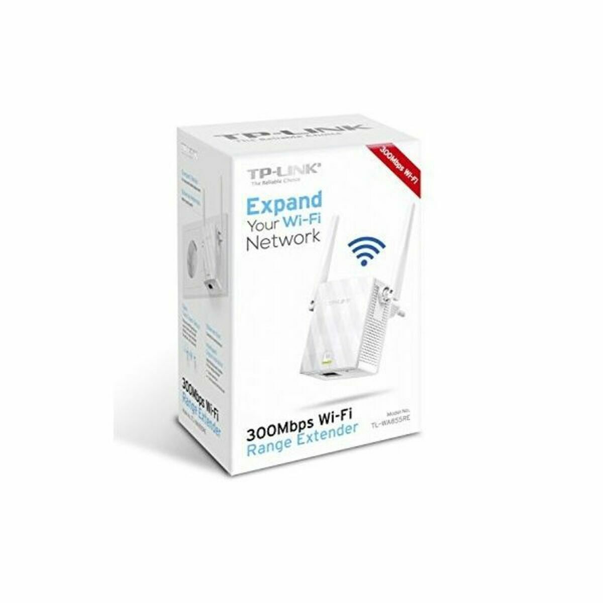 Wi-Fi repeater TP-Link TL-WA855RE 300 Mbps RJ45