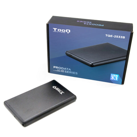 Housing for Hard Disk TooQ TQE-2533B USB 3.1 Black