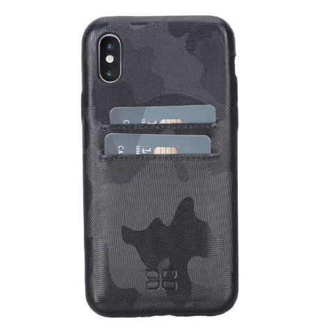 Apple iPhone X Series Leather Ultra Cover with Credit Card Slots