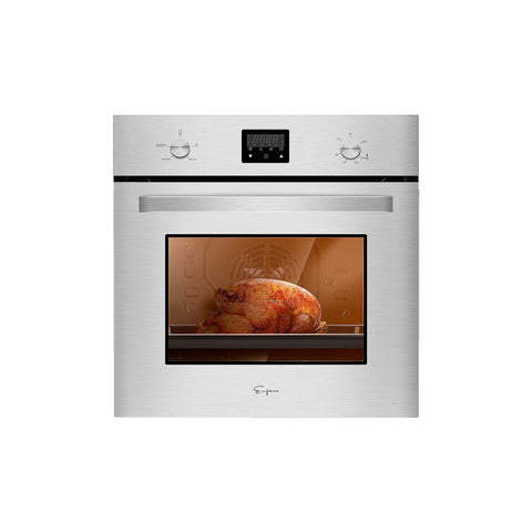 Empava 24WO09 24 in. 2.3 Cu. Ft. Single Gas Wall Oven - Only For