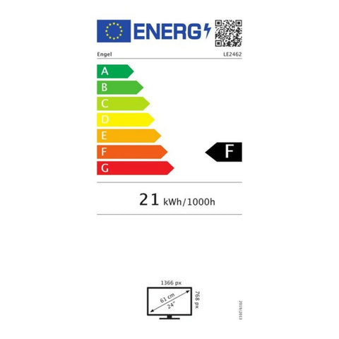 Television Engel 24LE2462T2 24" HD LED HDMI Black