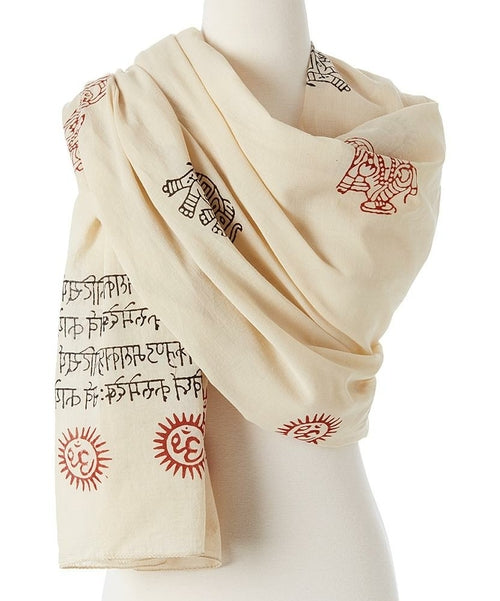 Ganesh Mantra blessing  Prayer Shawl