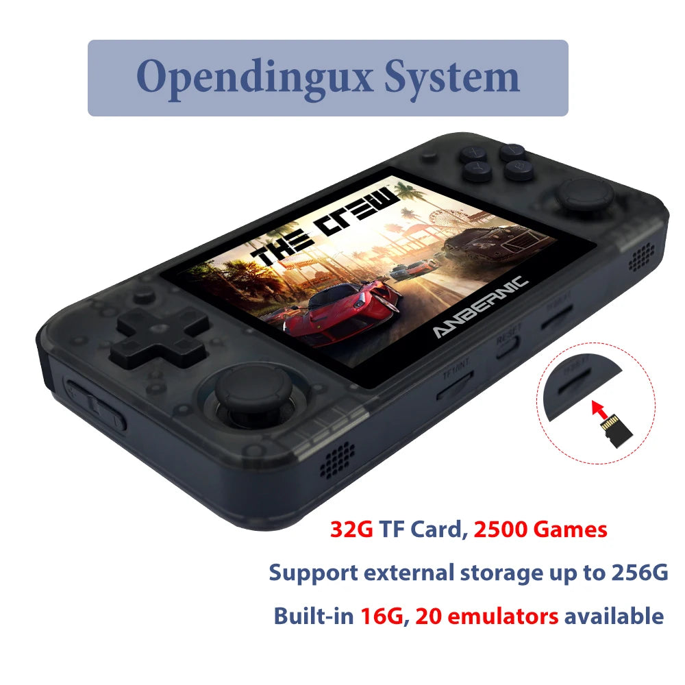 Anbernic RG350P Handheld Game Console 3.5 IPS Screen 2500 Retro Games