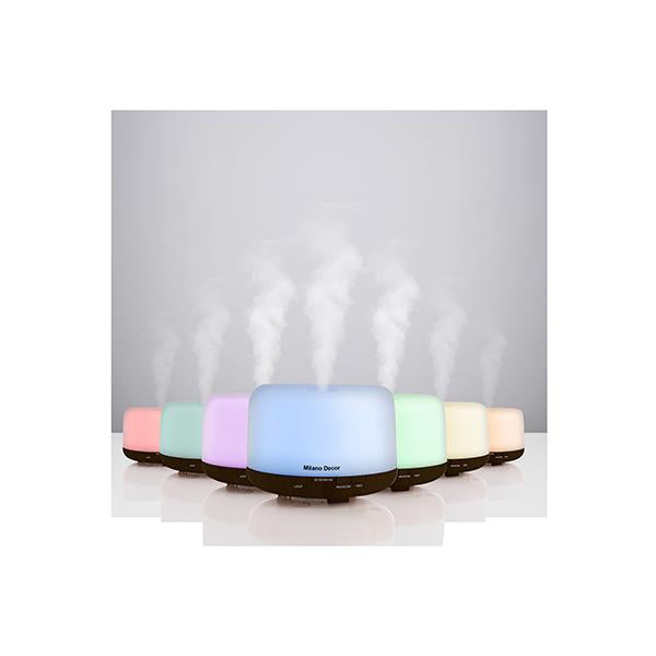 500Ml Milano Decor Mood Light Diffuser Ultrasonic Humidifier