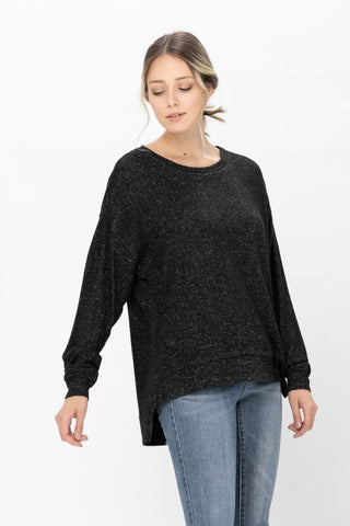 Casual Long Sleeve Round Neck T Shirts Blouses Sweatshirts Tops