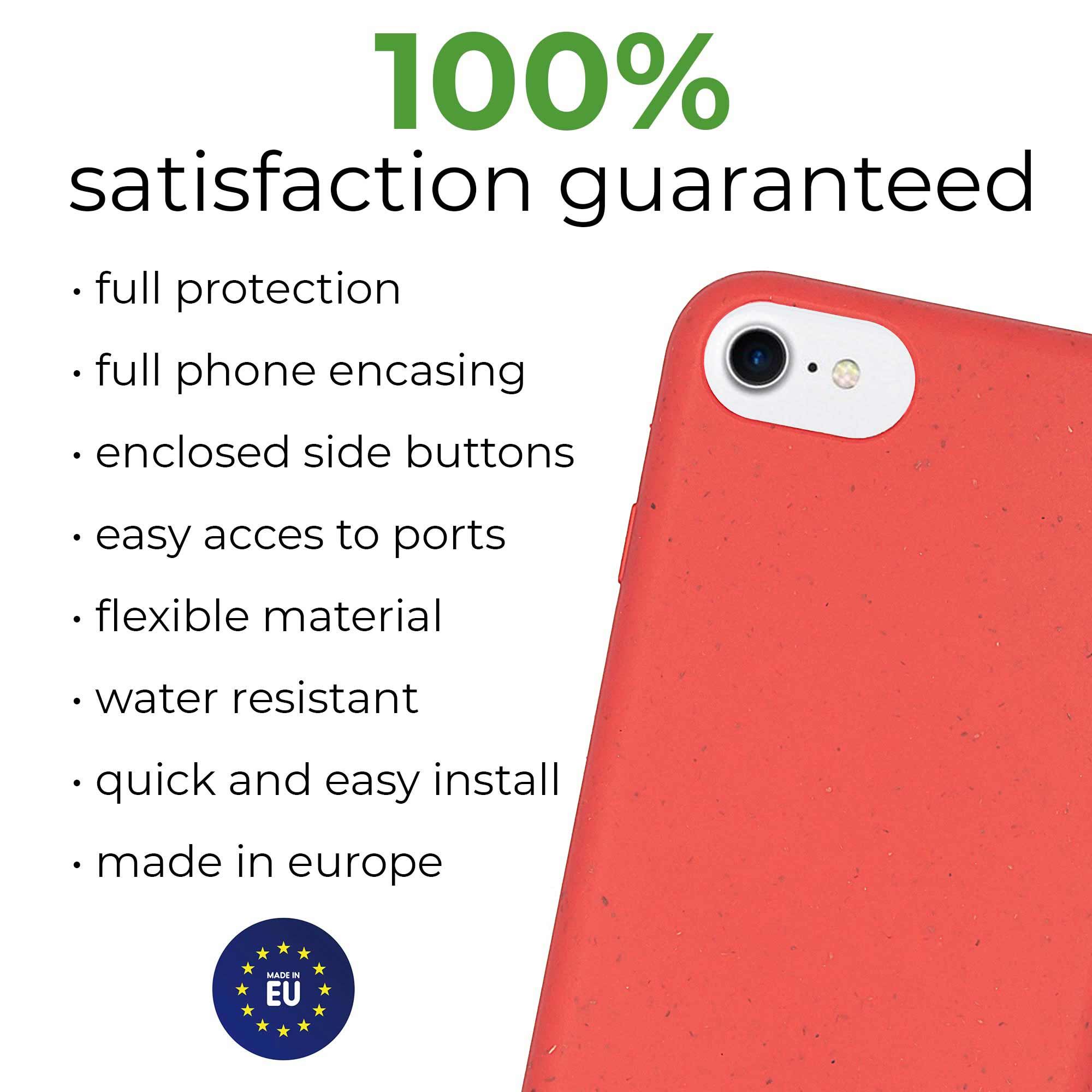 Biodegradable phone case - Red