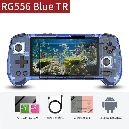 ANBERNIC RG556 Handheld Game Console Unisoc T820 Android 13 5.48 inch