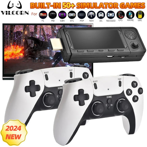 2024 NEW X9PRO Game Stick 4K TV Video Game Console 3D Games For