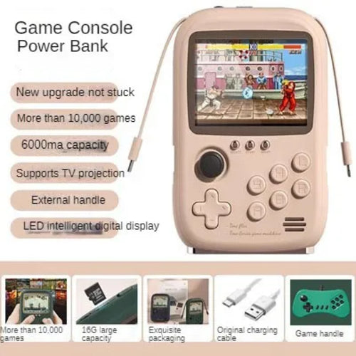 2023 New Mini Game Power Bank Portable Retro handheld Game Console