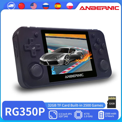 Anbernic RG350P Handheld Game Console 3.5 IPS Screen 2500 Retro Games