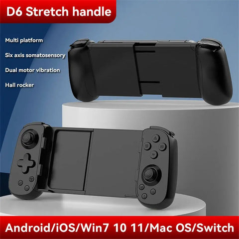 D6 Wireless Stretching Extendable Gaming Controller Joystick Pad