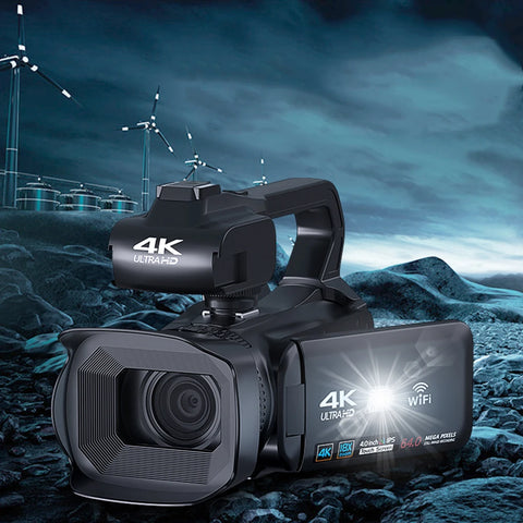 Full 4k Camcorder 64MP Youtuber Professional Digital Video Camera