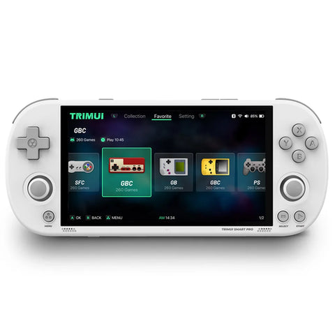 TRIMUI Smart Pro Console di gioco portatile retrò 5000mAh 4,96 pollici IPS