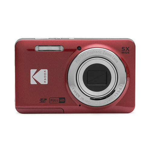 KODAK PIXPRO FZ55-RD 16MP Digital Camera 5X Optical Zoom 28mm Wide