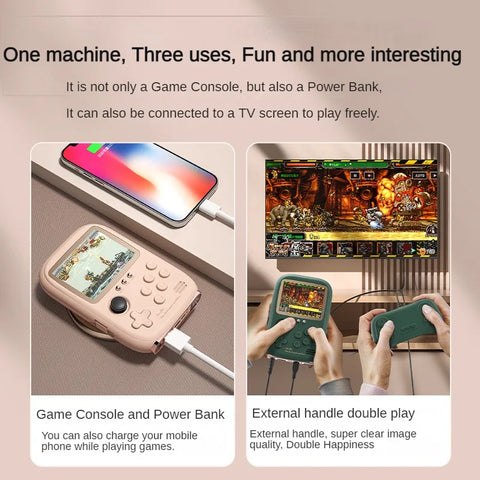 2023 New Mini Game Power Bank Portable Retro handheld Game Console