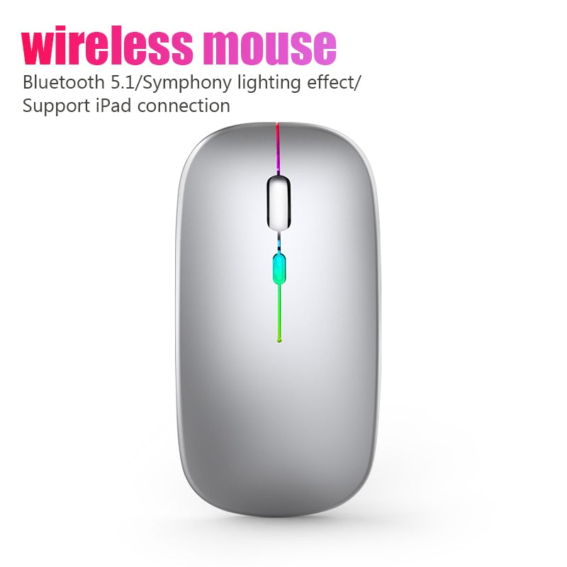 Mouse Bluetooth senza fili RGB