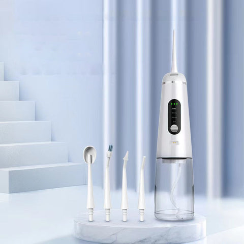 350ML Portable Electric Oral Irrigator Dental Water Flosser USB