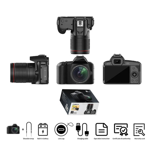 New Video Camera 4K Recording Camera Digital Shoot Camera With 16X