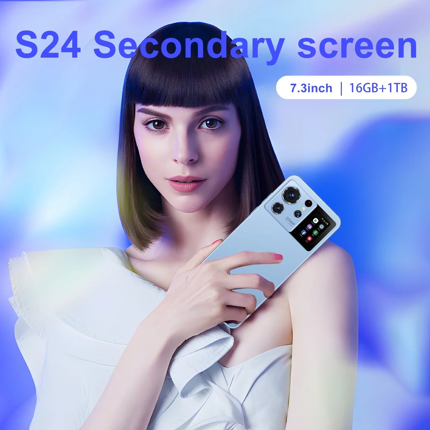 S24 Ultra Cell phone 7.3 Inch Original Smartphone Android13 Mobile