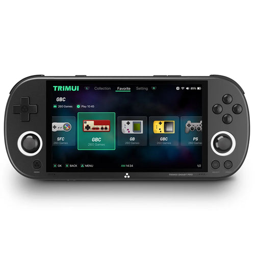 TRIMUI Smart Pro Console di gioco portatile retrò 5000mAh 4,96 pollici IPS