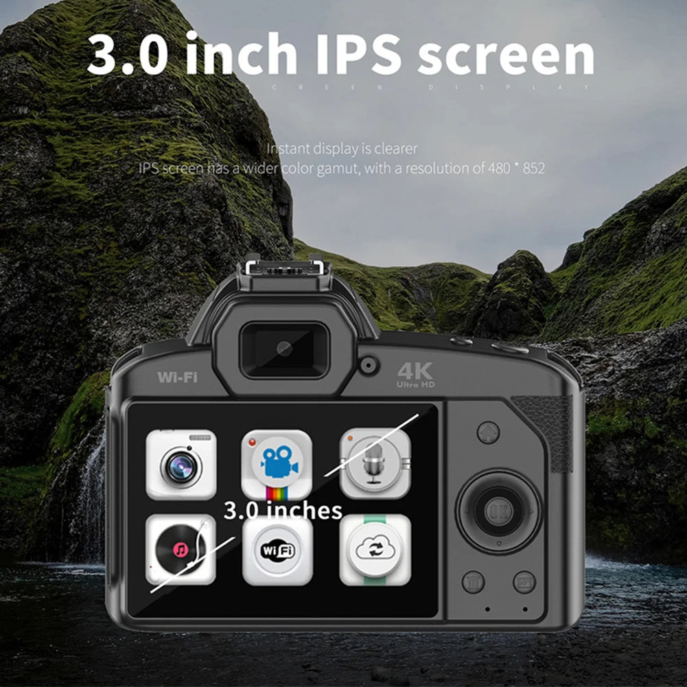 New Video Camera 4K Recording Camera Digital Shoot Camera With 16X