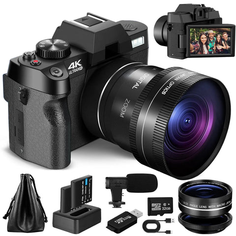 G-Anica ,Digital Camera for Photography and Video 16X Digital Zoom 4K