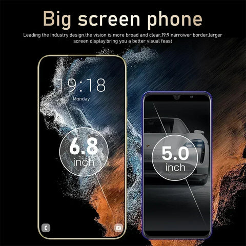 2024 New S24 Ultra Mobile Phones 6.8 HD Screen SmartPhone 16G+1T 5G