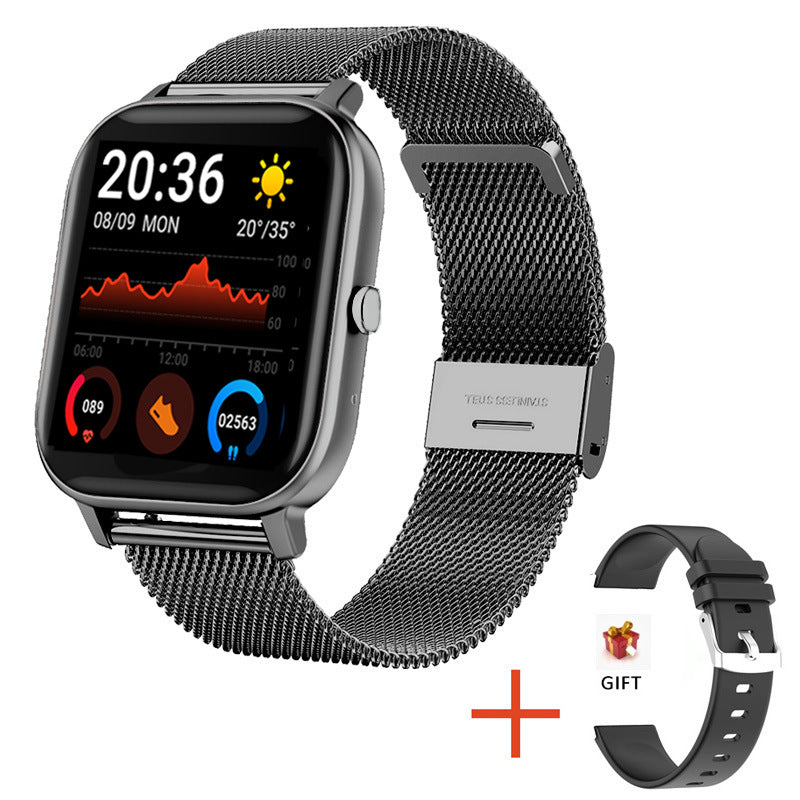 Smart Watch Heart Rate Blood Pressure Color Screen Exercise