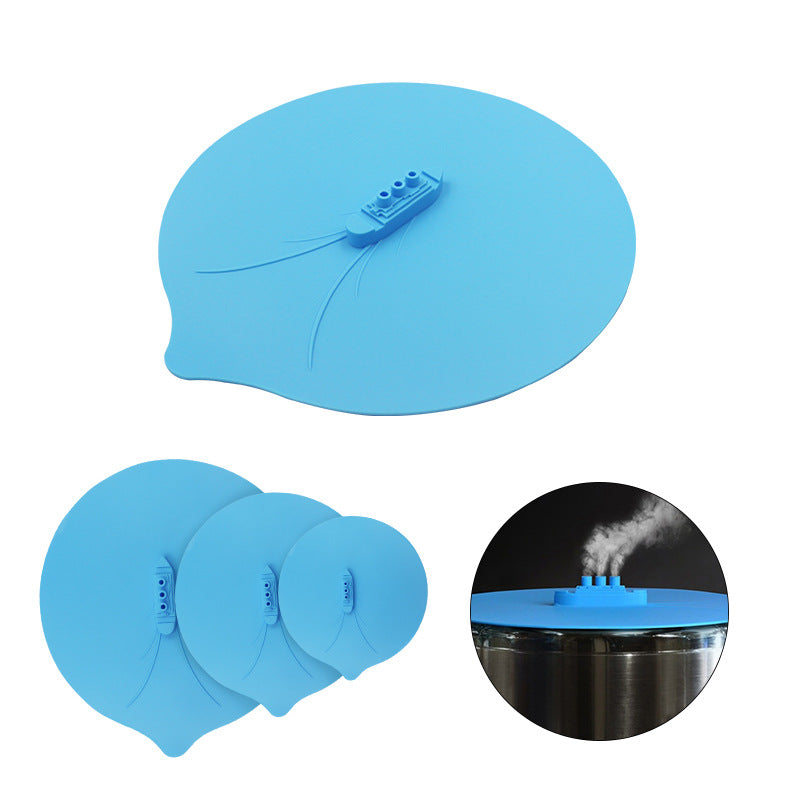 Cooking Lid Steam Ship Boat Silicone For Home House