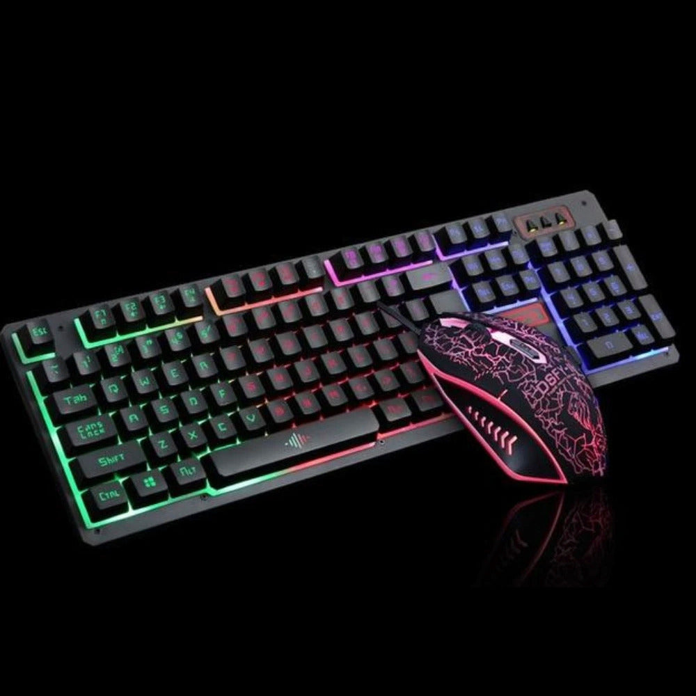 Ninja Dragons Z4 104 Keys LED Flame Gaming Keyboard with 2000 DPI