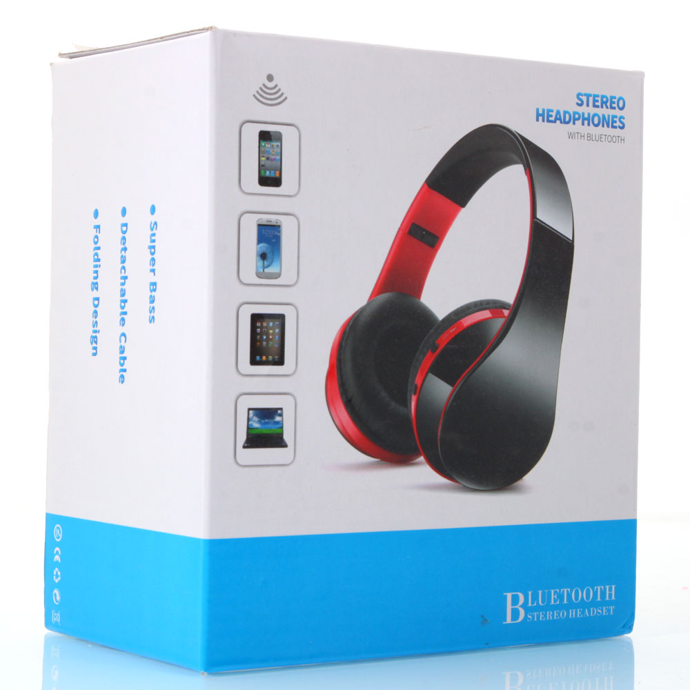 Cuffie sportive stereo wireless Bluetooth con microfono