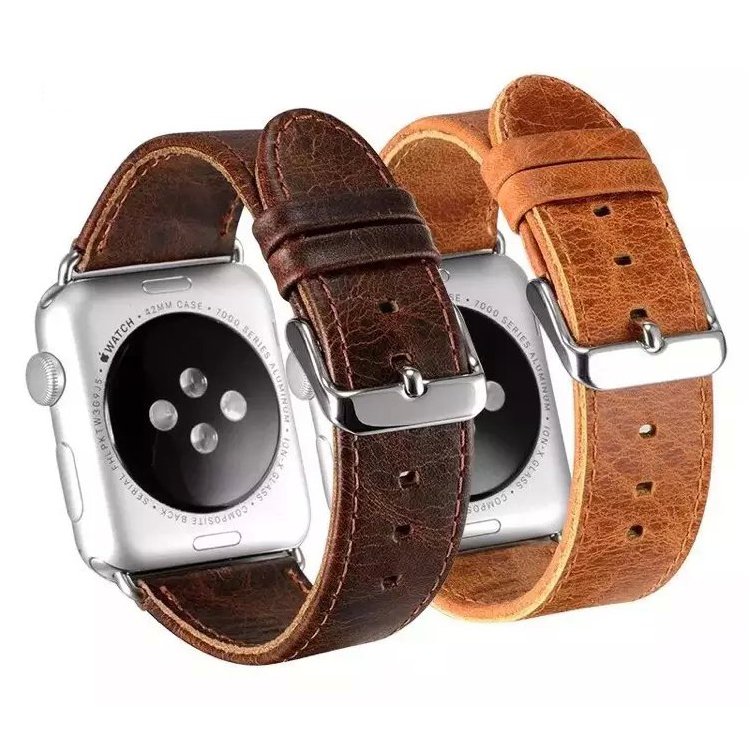 Genuine Leather Apple Watch Strap