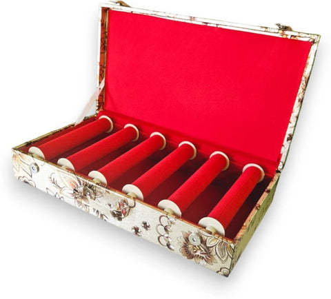 6 Rods Bangle Box Churi Box Bangle Organizer