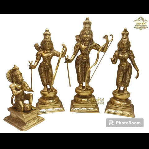 20" BRASS RAM DARBAR STATUE FOR POOJA