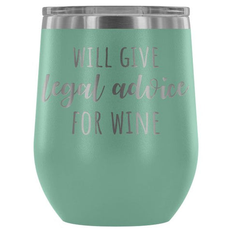 Lawyer Tumbler Will Give Legal Advice For Wine