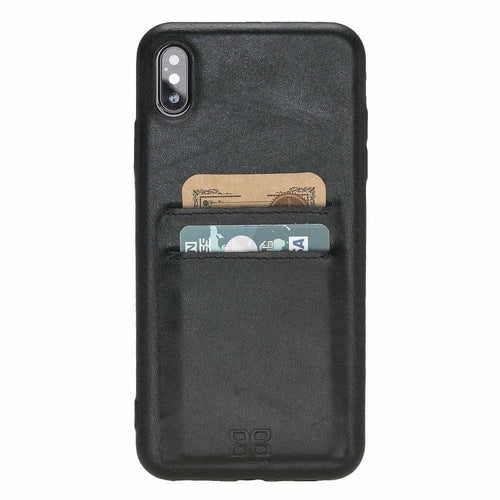 Apple iPhone X Series Leather Ultra Cover with Credit Card Slots