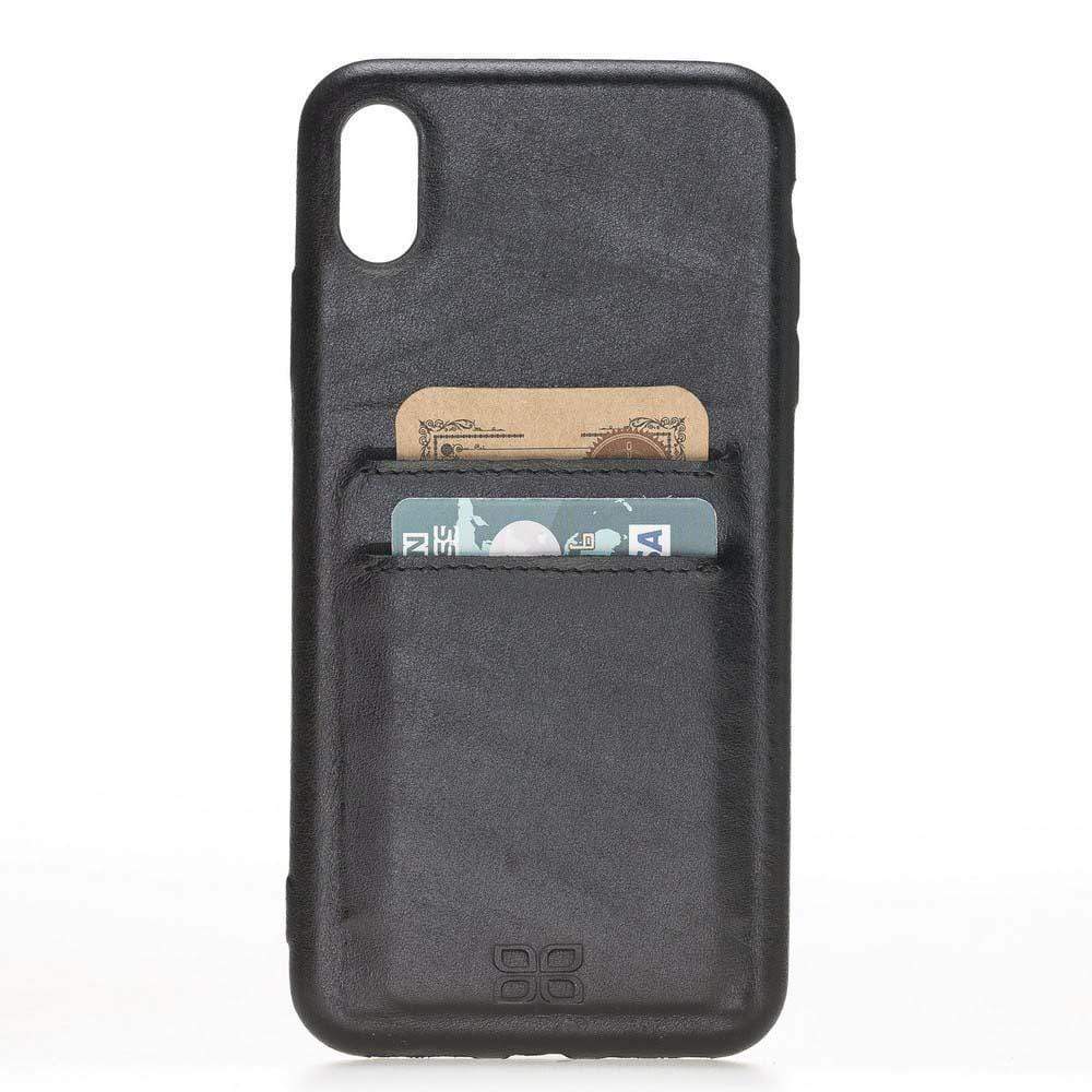 Apple iPhone X Series Leather Ultra Cover with Credit Card Slots