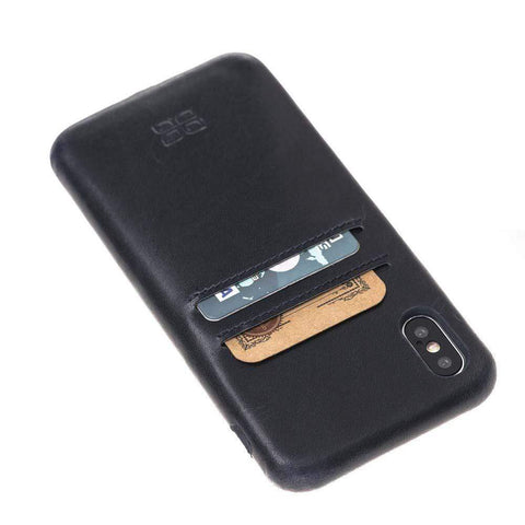 Apple iPhone X Series Leather Ultra Cover with Credit Card Slots