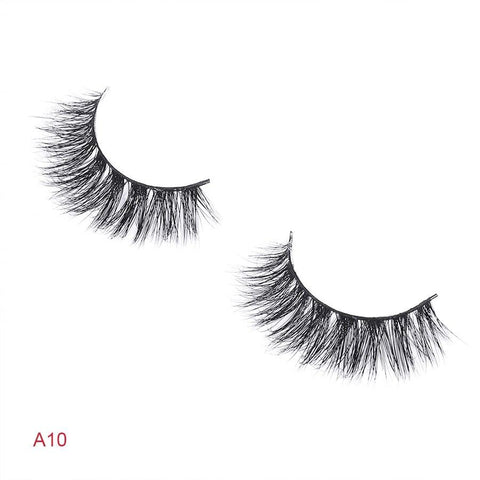 30 Pairs Wholesale No Box Mink Lashes Bulk Natural Hand Made Cruelty