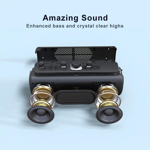 Outdoor Bluetooth Speaker Portable Wireless Speakers IPX6 Waterproof