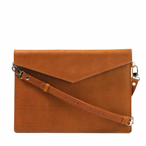 Leather Bag with adjustable strap for MacBook