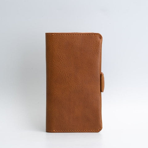 Leather iPhone folio wallet with Magsafe - The Minimalist 2.0